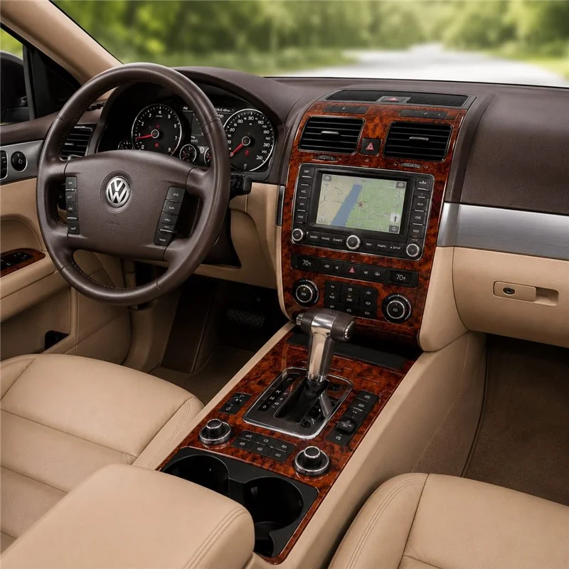 Volkswagen Touareg 2004+ set complet, avec navigation kit décor tableau de bord 3D