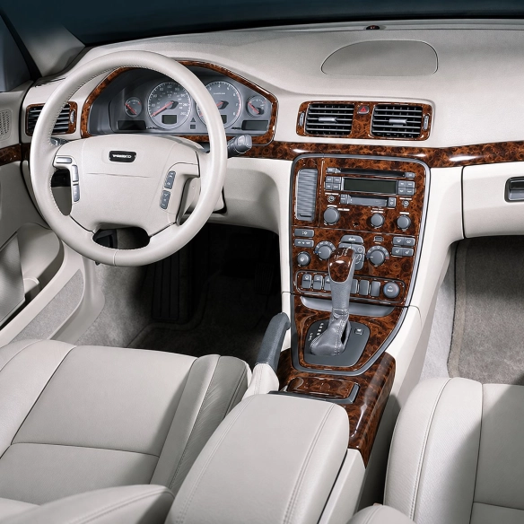 Volvo S80 2004-2006 kit complet, avec CD and Compact Casette audio kit décoration intérieure tableau de bord