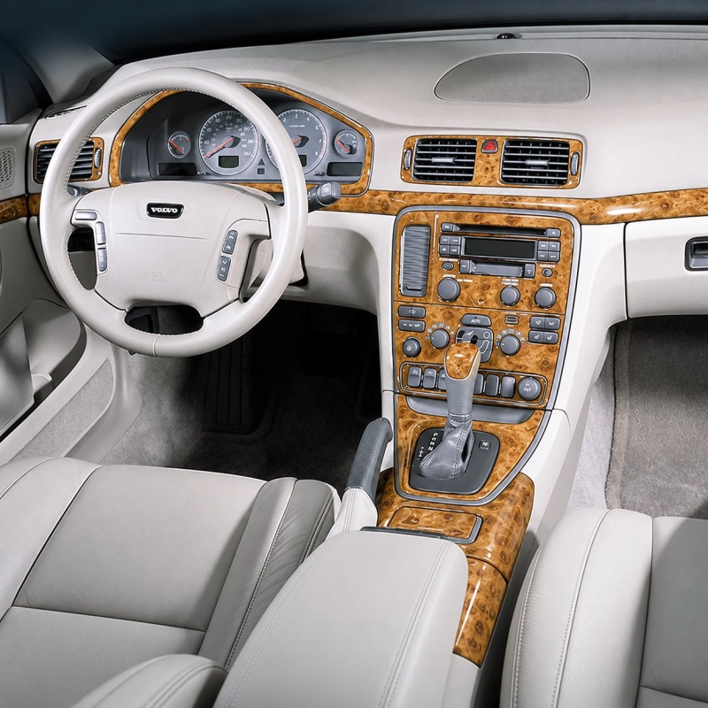 Volvo S80 2004-2006 kit complet, avec CD kit décoration intérieure tableau de bord