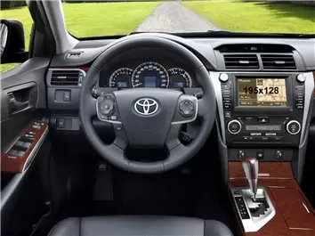 Toyota Camry VI (XV50/XV55) 2012 - Present Multimedia 8" Protection d'écran Résiste aux rayures HD transparent - 1 - habillage d