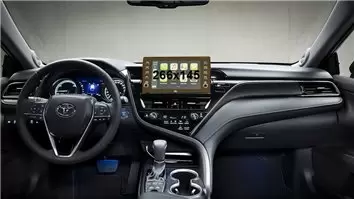 Toyota Camry XI (XV70) 2021 - Present Multimedia 9" Protection d'écran Résiste aux rayures HD transparent - 1 - habillage decor 