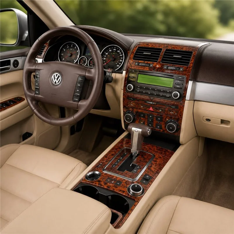 Volkswagen Touareg 2004+ set complet, sans navigation kit décor tableau de bord 3D