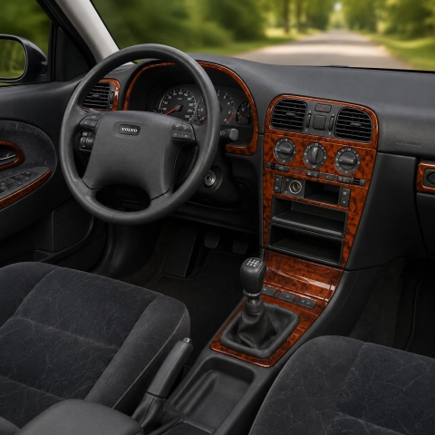 Volvo V40 2002 - à aujourd’hui kit complet, 26 pièces kit décoration intérieure tableau de bord