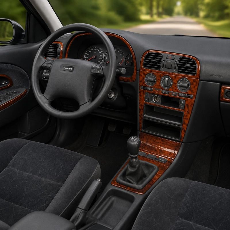 Volvo V40 2002 - à aujourd’hui kit complet, 26 pièces kit décoration intérieure tableau de bord