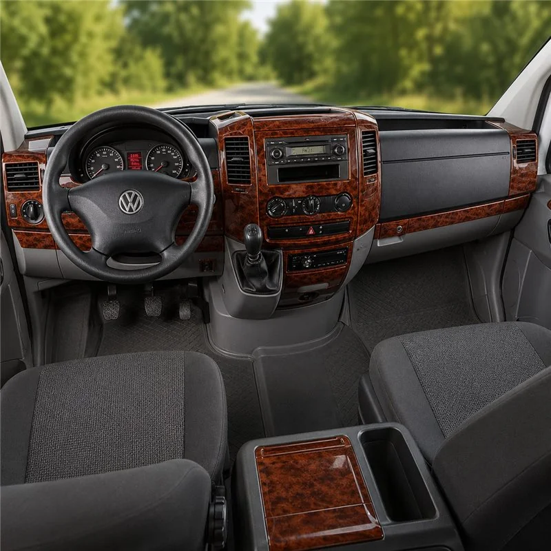 Volkswagen Crafter 2006+ kit décor tableau de bord 3D, 40 pièces