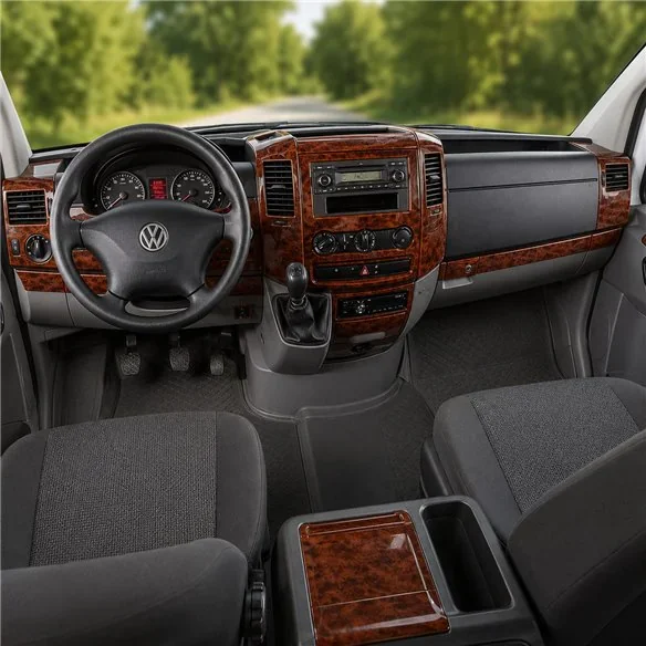 Volkswagen Crafter 2006+ kit décor tableau de bord 3D, 40 pièces