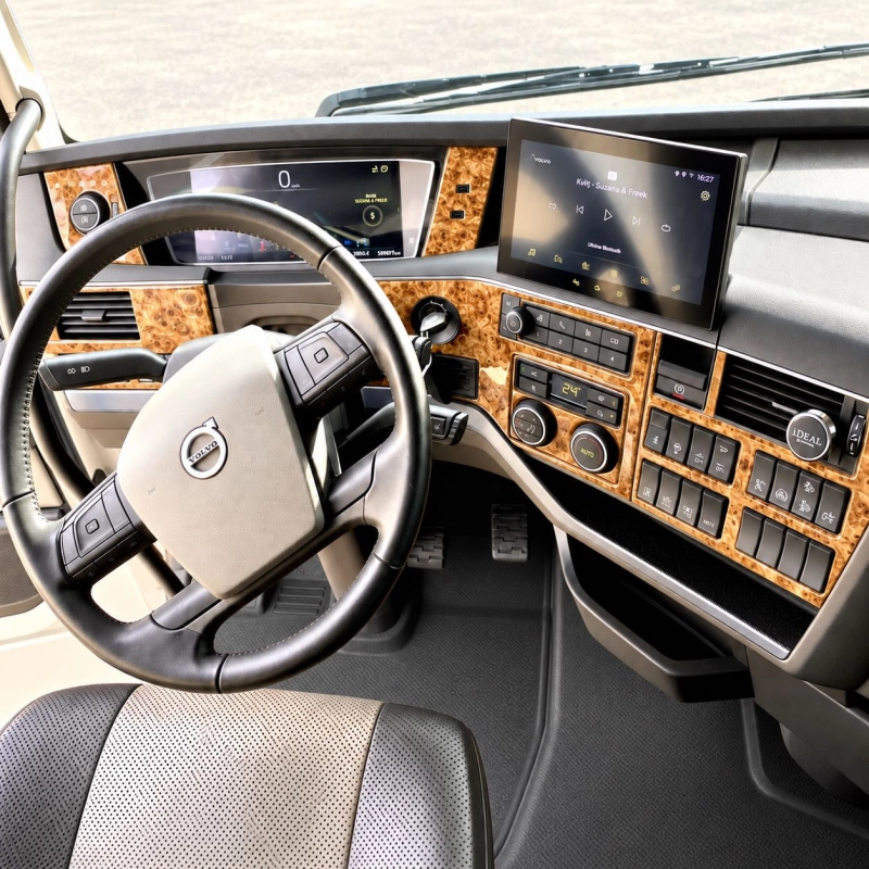 Volvo FH version 5 ab 2020 3D kit décoration intérieure tableau de bord 11 pièces