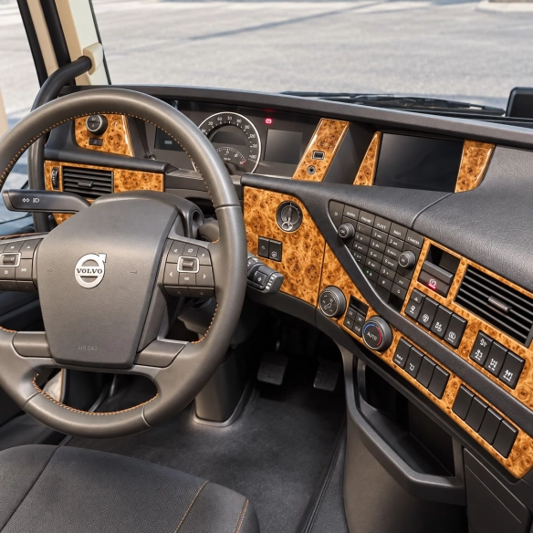 Volvo FH version 4 2013 - à aujourd’hui 3D kit décoration intérieure tableau de bord 11 pièces
