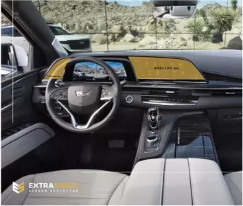 Cadillac CT6 2015 - 2019 Multimedia 8" Protection d'écran Résiste aux rayures HD transparent