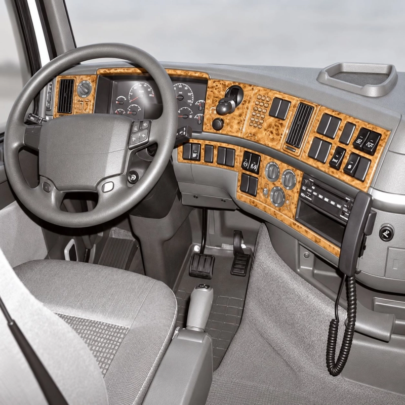 Volvo FH12 FH16 FM Vers 2002-2012 3D kit décoration intérieure tableau de bord 23 pièces