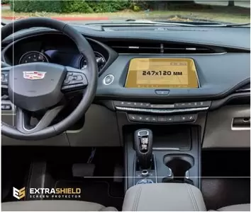 Cadillac Escalade 2021 - Present Multimedia system 16.9" ? 7.2" Protection d'écran Résiste aux rayures HD transparent - 1 - habi