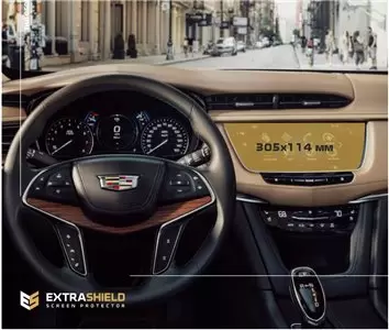 Cadillac Escalade 2021 - Present Passenger monitors (2 pcs,) Protection d'écran Résiste aux rayures HD transparent - 1 - habilla