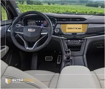 Cadillac Escalade 2021 - Present Passenger monitors (2 pcs,) Protection d'écran Résiste aux rayures HD transparent - 1 - habilla