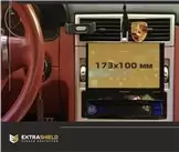 Chevrolet Traverse 2017 - 2022 Multimedia 8" Protection d\'écran Résiste aux rayures HD transparent