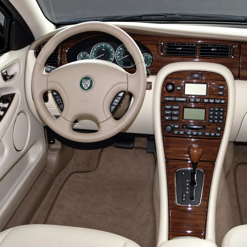 Jaguar S type 2004 - à aujourd’hui kit complet, boîte automatique kit décoration intérieure tableau de bord