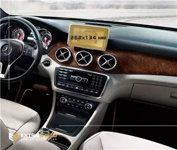 Mercedes-Benz GLA (X156) 2013 - 2017 Multimedia 8,4" Protection d'écran Résiste aux rayures HD transparent - 1 - habillage decor