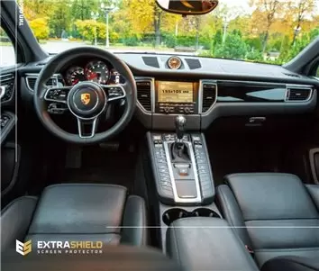 Porsche Macan Pre-facelift 2013 - 2019 Multimedia Protection d'écran Résiste aux rayures HD transparent