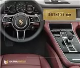 Porsche Panamera II 2017 - Present Multimedia 12" Protection d\'écran Résiste aux rayures HD transparent
