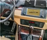BMW 5 Series (G30) 2020 - Present Passenger monitors (2pcs,) 10,2" Protection d\'écran Résiste aux rayures HD transparent