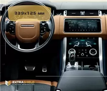 Land Rover RR Sport (L494) 2012 - Present Digital Speedometer Protection d'écran Résiste aux rayures HD transparent