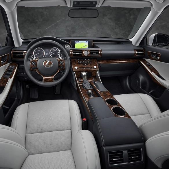 Lexus IS 2013-2022 3D kit décoration intérieure tableau de bord 47 pièces