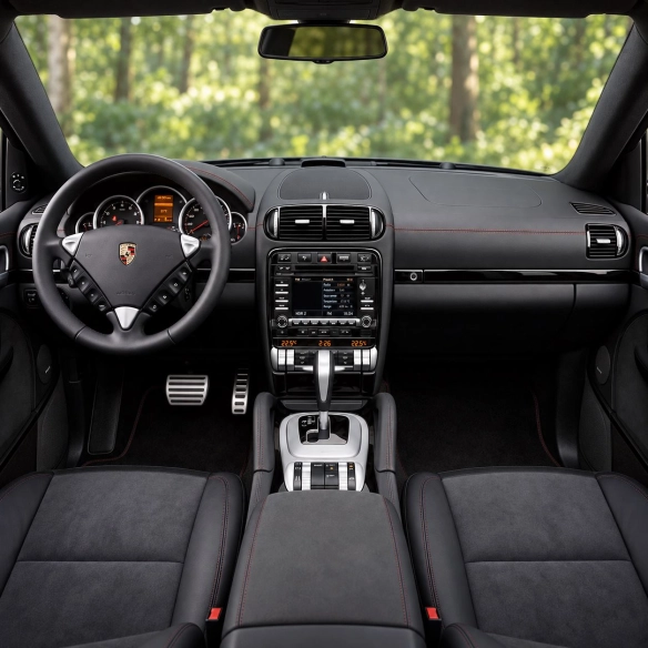Porsche Cayenne 955 2003-2010 3D kit décoration intérieure tableau de bord 34 pièces