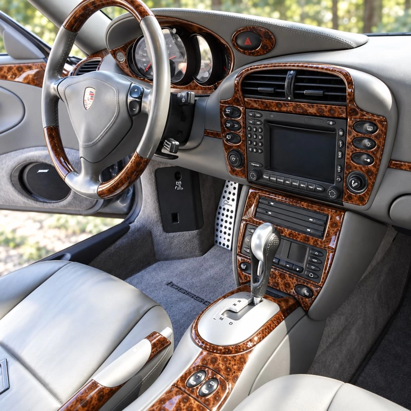 Porsche 911 1999-2000 Basic kit décoration intérieure tableau de bord