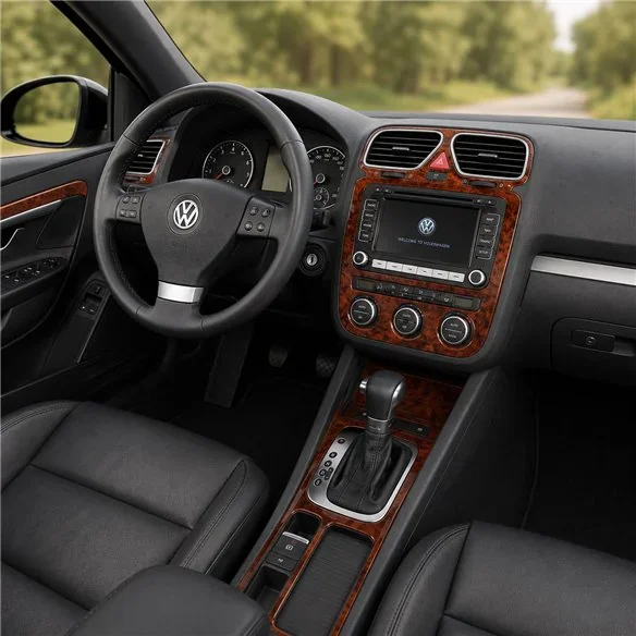 Volkswagen EOS 2006-2009 set complet, boîte auto, climatisation kit décor tableau de bord 3D