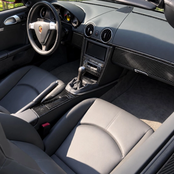 PORSCHE CAYMAN 987 2006-2012 3D kit décoration intérieure tableau de bord 32 pièces