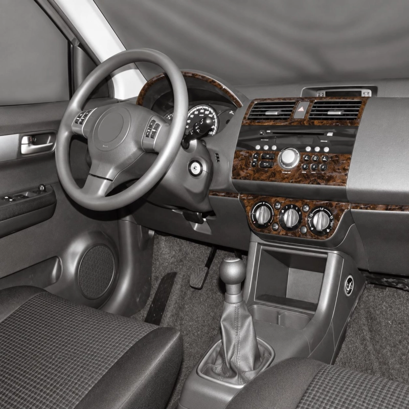 Suzuki Swift Comfort 2005-2010 3D kit décoration intérieure tableau de bord 10 pièces