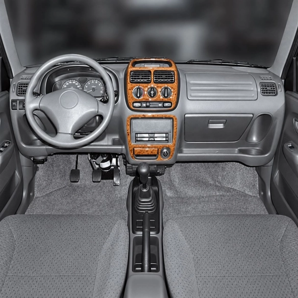 Suzuki Ignis 2000-2003 3D kit décoration intérieure tableau de bord 5 pièces