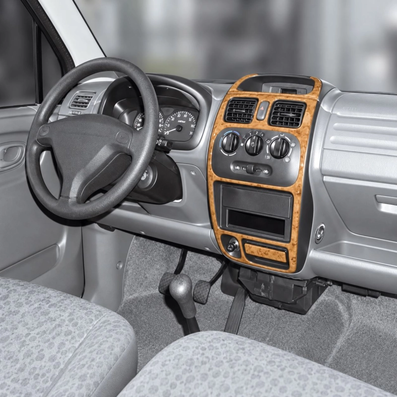 Suzuki Wagon R 2000-2002 3D kit décoration intérieure tableau de bord 3 pièces