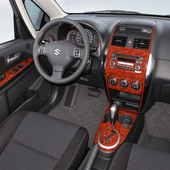 Suzuki SX4 2007 kit décoration intérieure tableau de bord 16 pièces