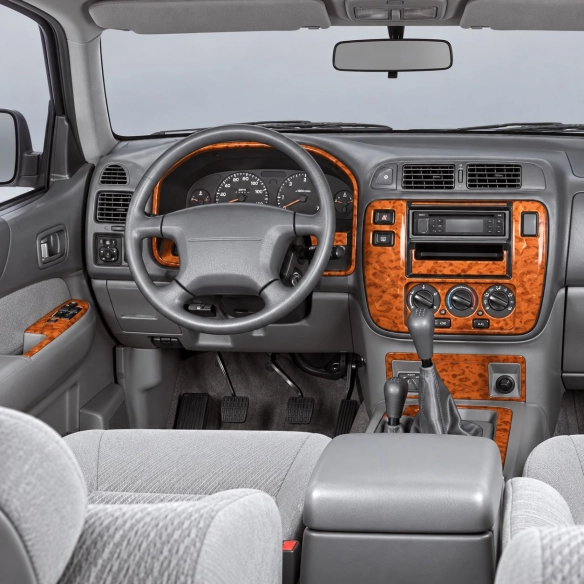 Nissan Patrol 2000-2004 3D kit décoration intérieure tableau de bord 8 pièces