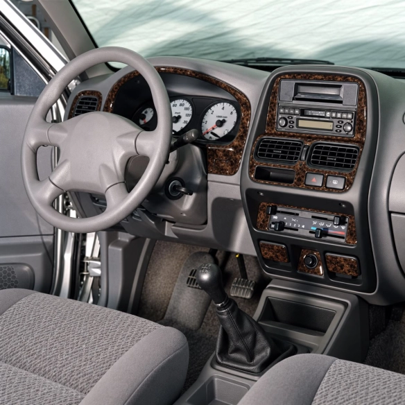 Nissan Navara D23 Pick-up 1999-2006 3D kit décoration intérieure tableau de bord 13 pièces