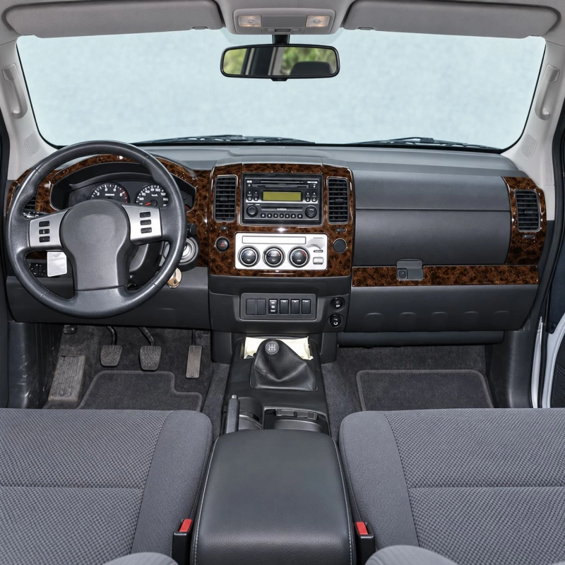 Nissan Navara D40 2006-2010 3D kit décoration intérieure tableau de bord 12 pièces