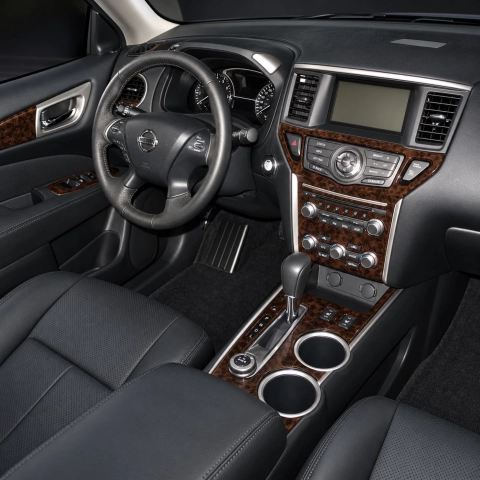 Nissan Pathfinder Patrol 2017-2021 kit décoration intérieure tableau de bord 28 pièces