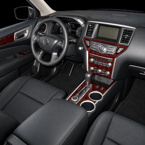 Nissan Pathfinder Patrol 2017-2021 kit décoration intérieure tableau de bord 28 pièces 2