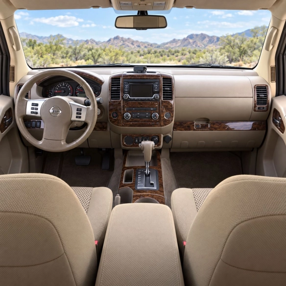Nissan Navara D40 2010 - à aujourd’hui 3D kit décoration intérieure tableau de bord 16 pièces