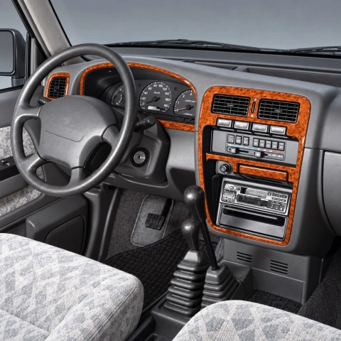 Nissan Navara Pickup 1996-1999 kit décoration intérieure tableau de bord 9 pièces