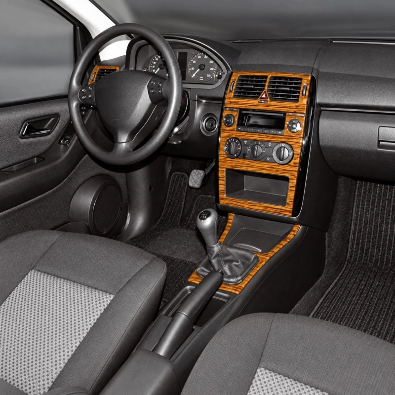 Mercedes A-Class W169 B-Class W245 2004 - à aujourd’hui 3D kit décoration intérieure tableau de bord 10 pièces