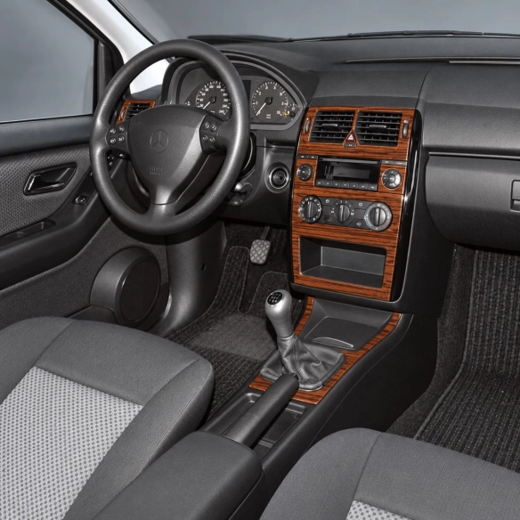 Mercedes A-Class W169 B-Class W245 2004 - à aujourd’hui 3D kit décoration intérieure tableau de bord 10 pièces