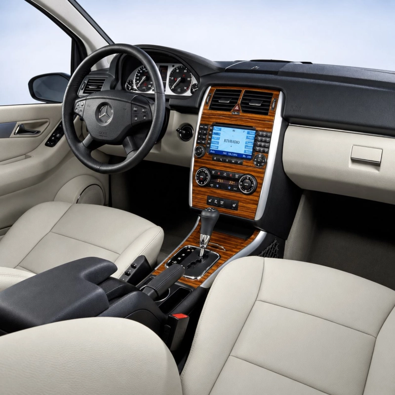 Mercedes W245 B-Class 2005-2011 3D kit décoration intérieure tableau de bord 16 pièces