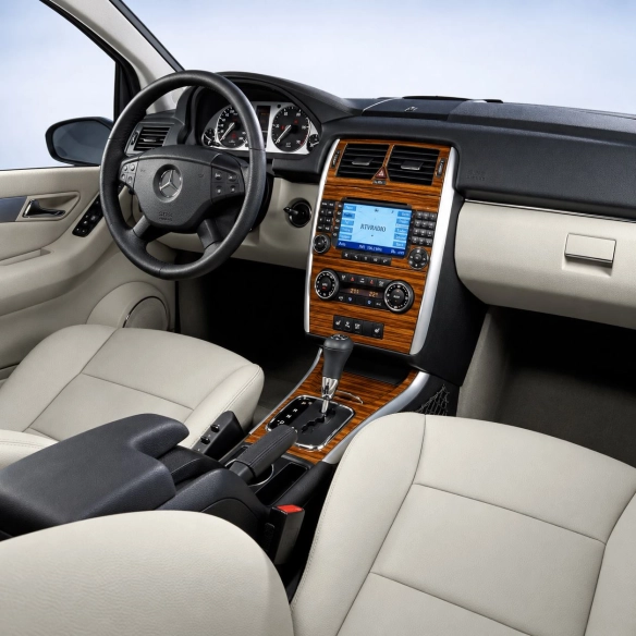 Mercedes W245 B-Class 2005-2011 3D kit décoration intérieure tableau de bord 16 pièces