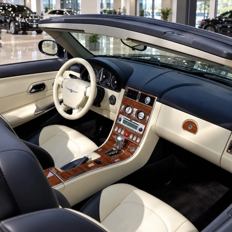 Chrysler Crossfire 2004-2008 3D kit décoration intérieure tableau de bord 35 pièces