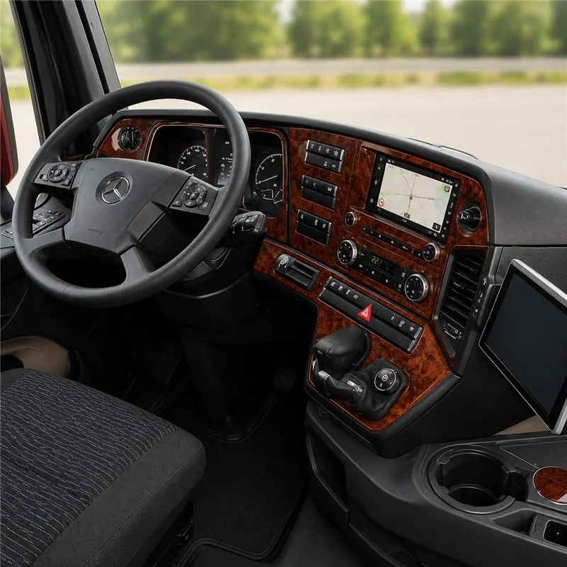 Mercedes Actros Antos 2016+ kit décor tableau de bord 3D, 24 pièces