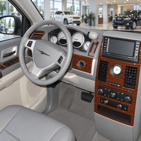 Chrysler Grand Voyager 2008-2016 kit décoration intérieure tableau de bord 42 pièces