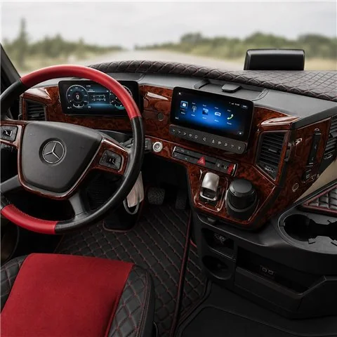 Mercedes Actros MK5 ab 2021 set complet kit décor tableau de bord 3D, 32 pièces