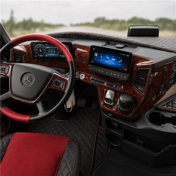 Mercedes Actros MK5 ab 2021 set complet kit décor tableau de bord 3D, 32 pièces
