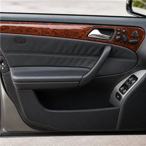 Mercedes C-Class W203 2005+ kit décor tableau de bord 3D, 13 pièces